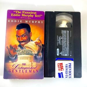 🍄 The Distinguished Gentleman (VHS, 1993) Eddie Murphy Comedy Movie Hollywood P